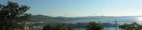 Ancona vista dal colle Guasco